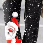 Vintage Christmas Snowman Cute Pants