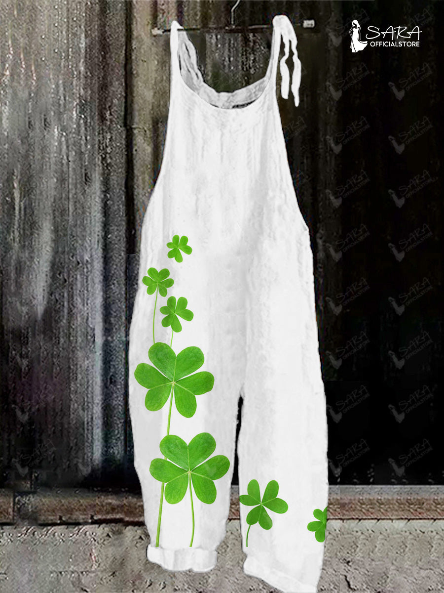 St. Patrick's Day Sleeveless Casual Bodysuit