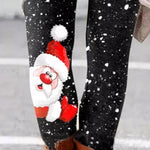 Vintage Christmas Snowman Cute Pants